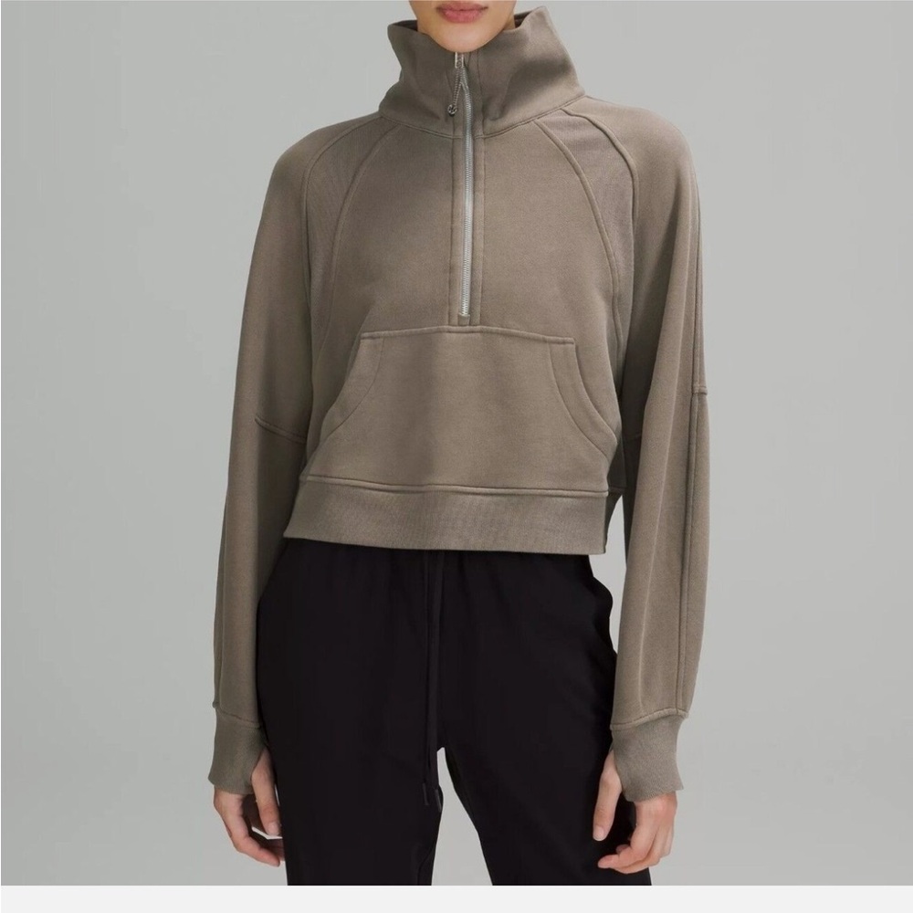 Lululemon Funnel Quarter-Zip oversized pullover